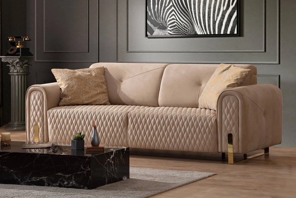 Set 2 canapele si fotoliu versace sofa set