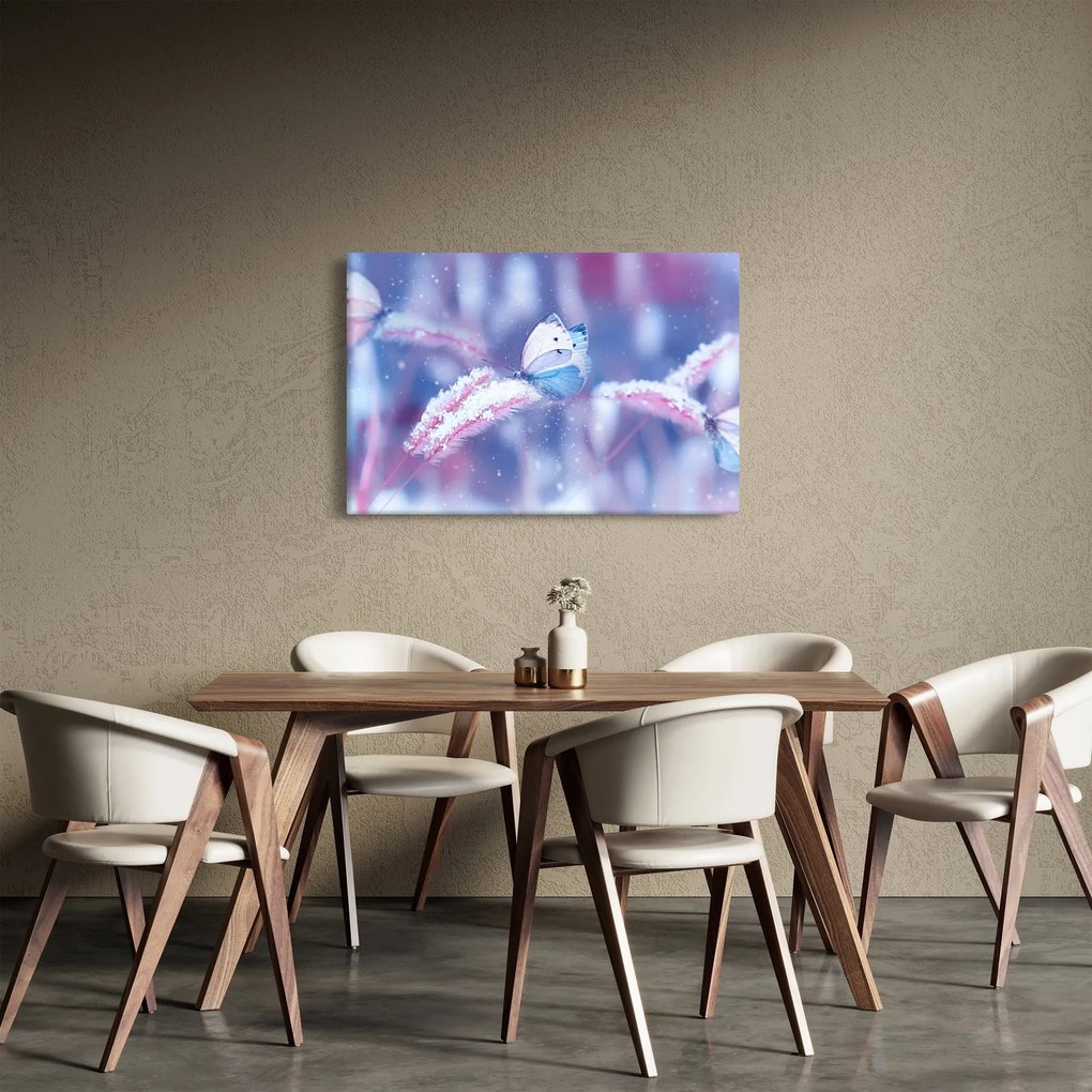 Tablou - Fluturi iarna (90x60 cm)