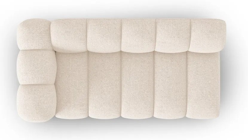 Modul pentru canapea crem (cu colț pe partea stângă ) Lupine – Micadoni Home
