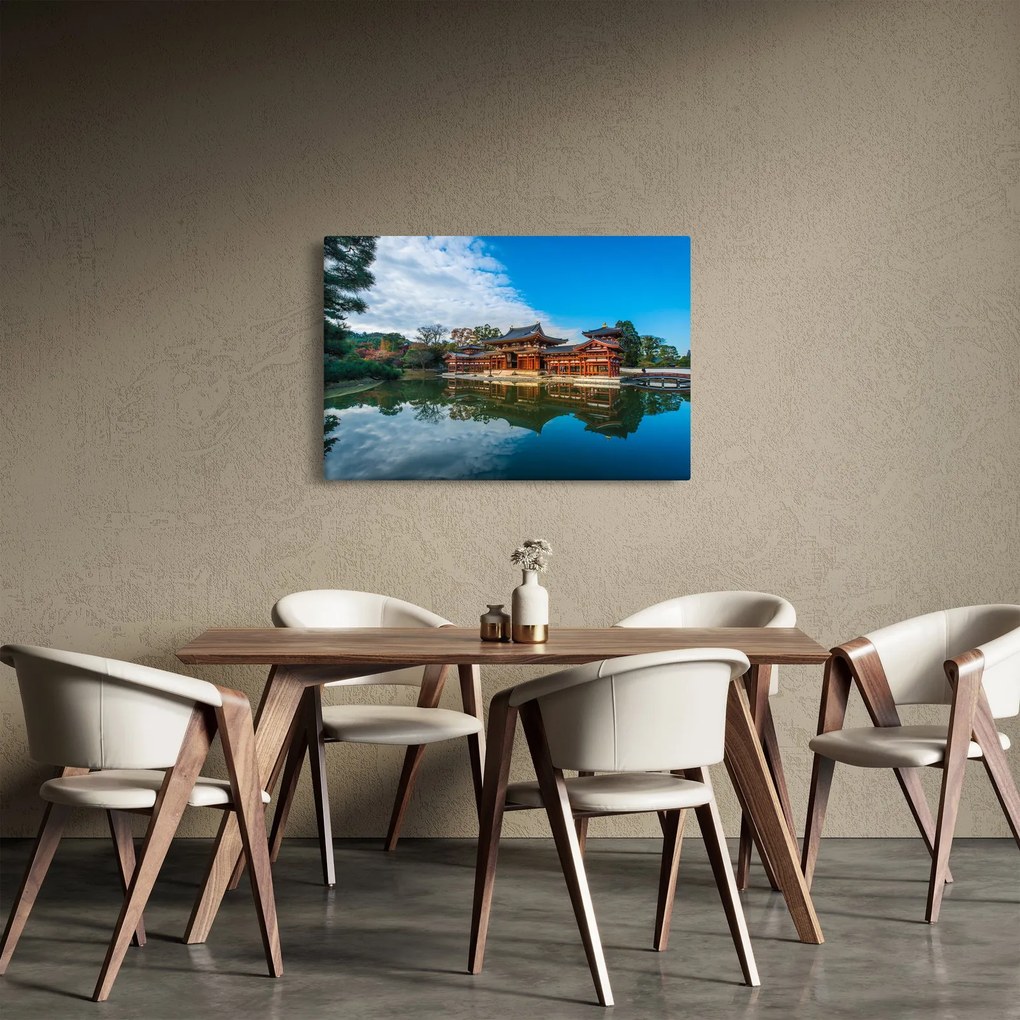 Tablou - Templul Byodo-in, Japonia (90x60 cm)