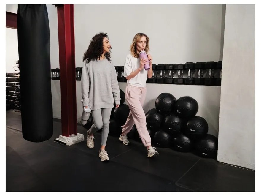 Termos gri deschis cu pai din oțel inoxidabil 1,18 l Quencher H2.0 FlowState Tumbler Ash – Stanley