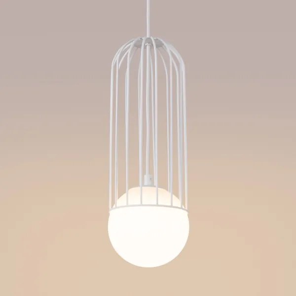 Lustră pe cablu Sollux SL.1331 BRINA 1xG9/8W/230V alb