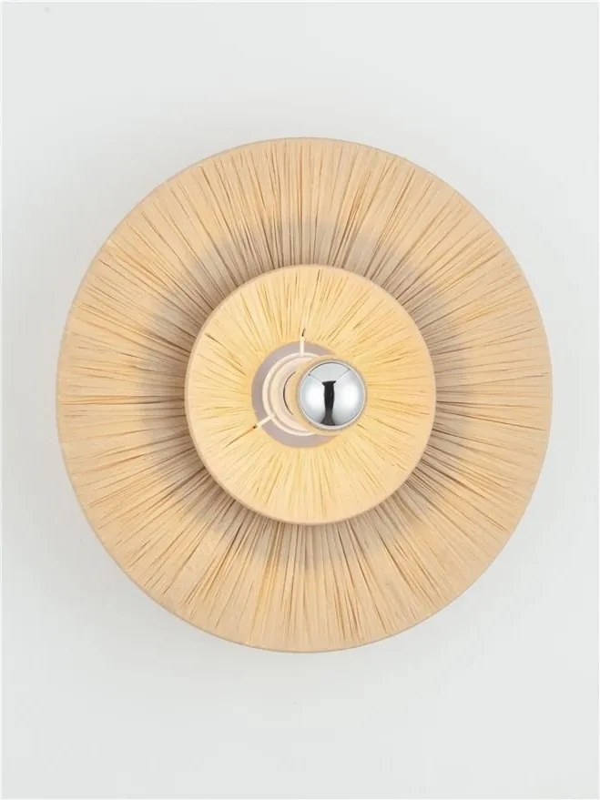 Aplica de perete cu design texturat Nora natur