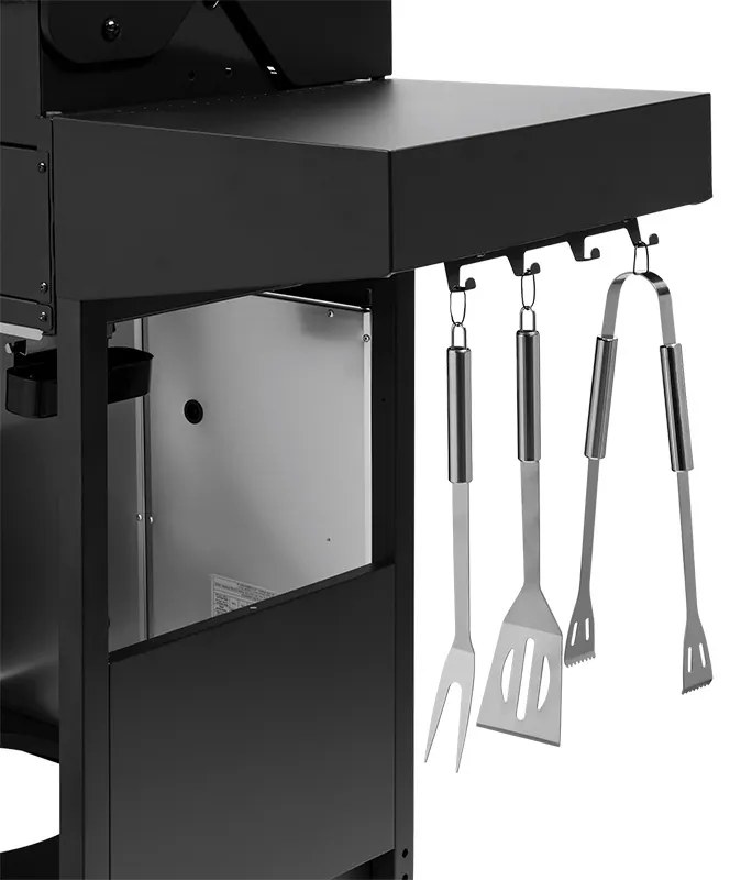 Grill gaz 5 arzatoare bbq 5007 master grill teesa