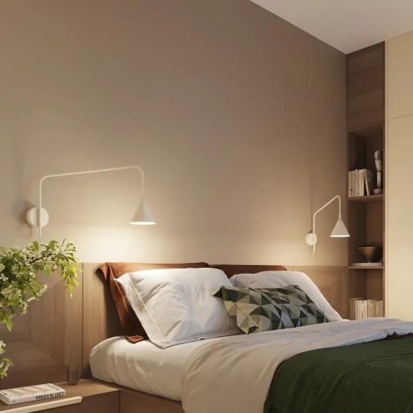 Sollux SL.2494 - Lampă de perete NOX 1xE14/10W/230V crem
