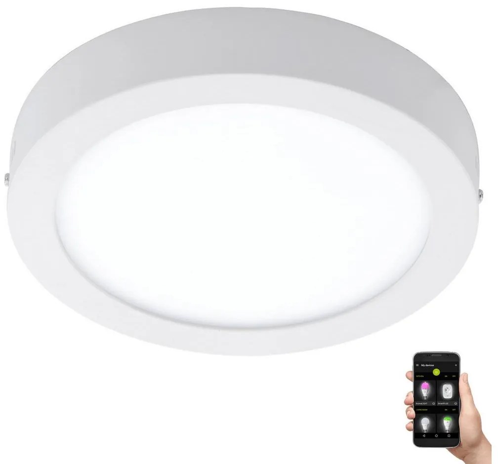 Plafonieră LED dimabilă pentru baie Eglo 33575 ARGOLIS-C 16,5W/230V IP44 alb