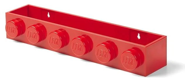 Raft de perete pentru copii LEGO® Sleek, roșu