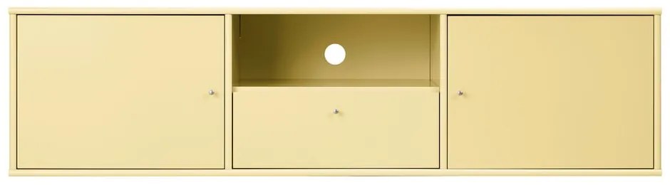 Comodă TV galben-deschis 161x42 cm Mistral – Hammel Furniture