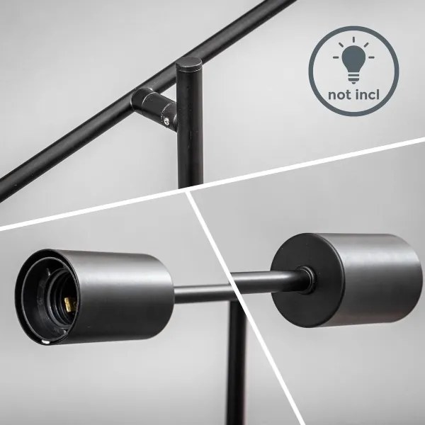 Lustră pe tijă 6xE27/60W/230V B.K. Licht 1344