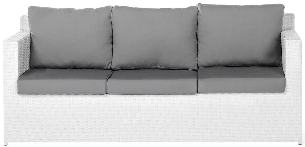 Set canapele pentru grădină Rimi (alb). 1011661