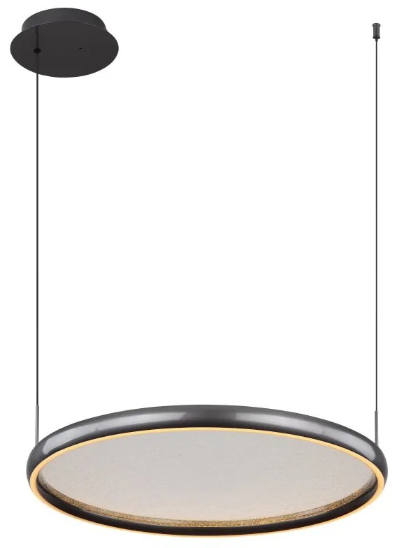 Lustra suspendata LED CCT, Telecomanda, BRIGGS 67186-36 GL