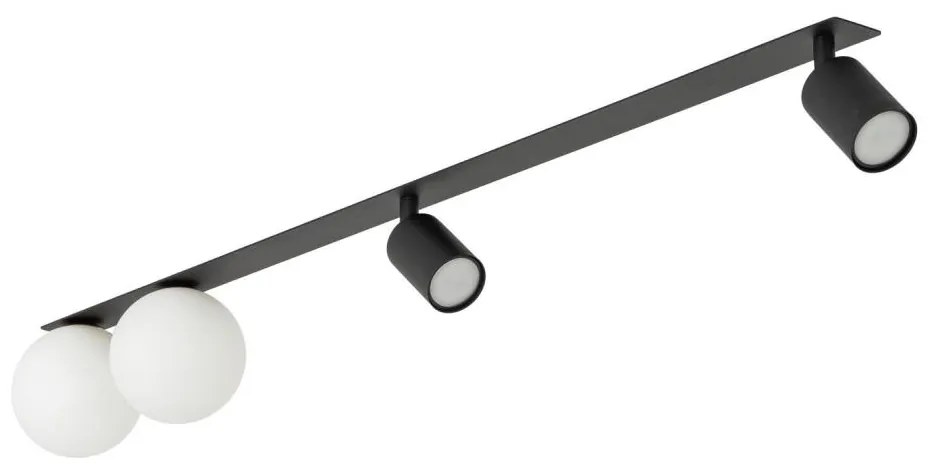 Spot încastrat VOX 2xG9/8W/230V + 2xGU10/10W negru