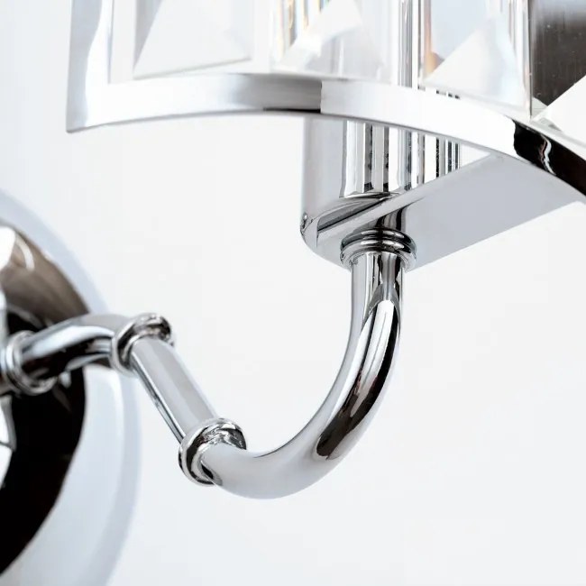 Aplica cromata design LUX cu cristal K9 Gstaad
