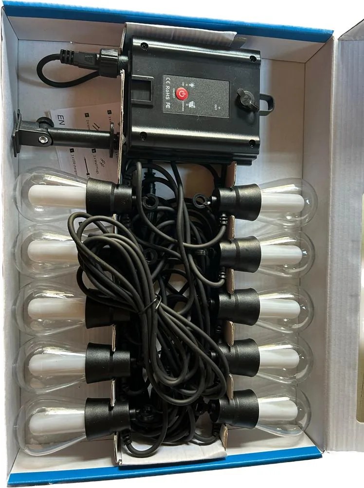 Ghirlanda Led Solara 10M IP44 10 Leduri