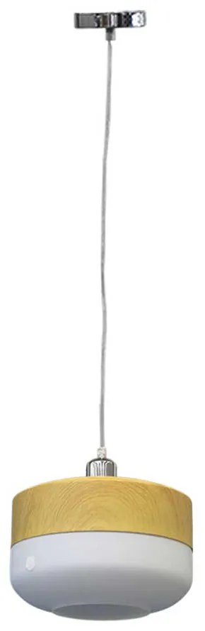 Pendul Natura din metal/sticla, 25x17 cm, 1xe27, 60 w - wh-1038