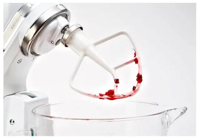 Resigilat: Mixer planetar Kitchenaid Artisan Elegance 5KSM175PSECA, 300 W, 4,8 l, Direct drive, 10 viteze, Candy Apple