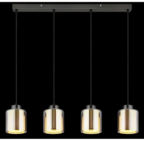 Lustră pe cablu Globo 16056-4H FELICIA 4xE27/60W/230V