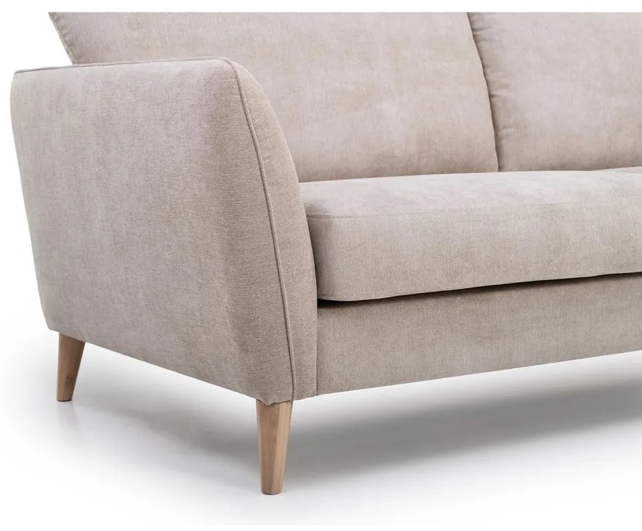 Canapea bej 206 cm Oslo - Scandic