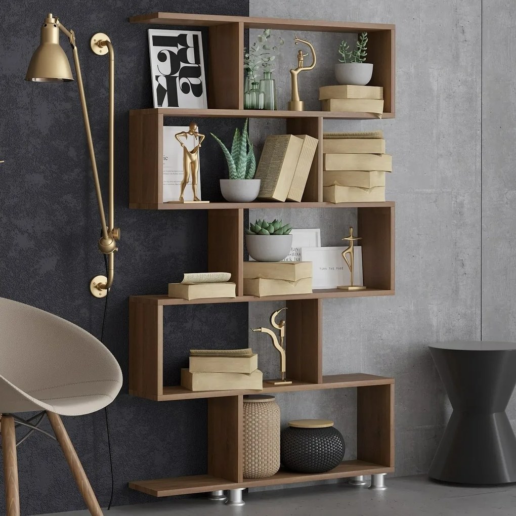 Bibliotecă Nilu Walnut