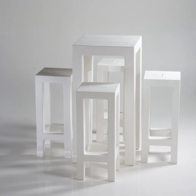 Scaun de bar exterior / interior design modern premium JUT BAR STOOL 44412 Vondom