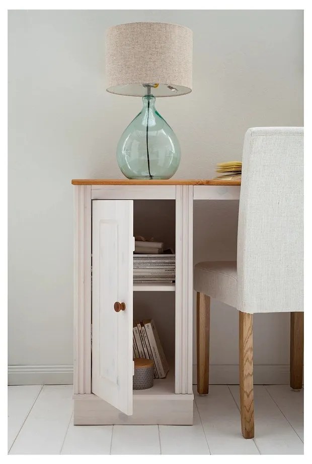 Birou cu blat din lemn de pin 50x140 cm Anita – Støraa