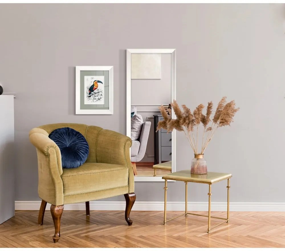 Oglindă de perete albă 47x147 cm Paris - Styler