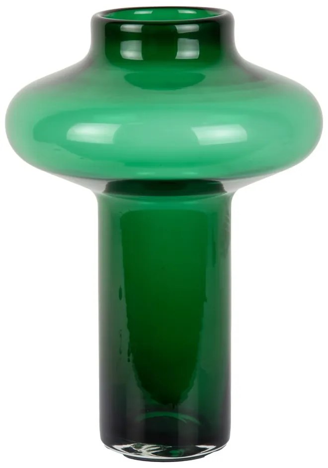 Vază verde din sticlă (înălțime 37 cm) Asombroso – PT LIVING