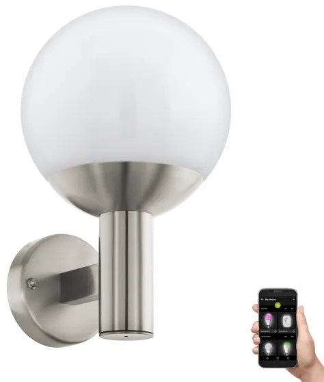 Eglo 97247 - Aplică LED de exterior NISIA-C 1xE27/9W/230V IP44