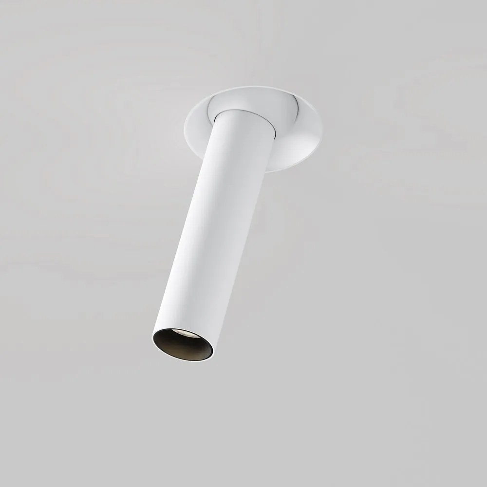 Spot LED incastrabil rotativ retractabil Focus T alb