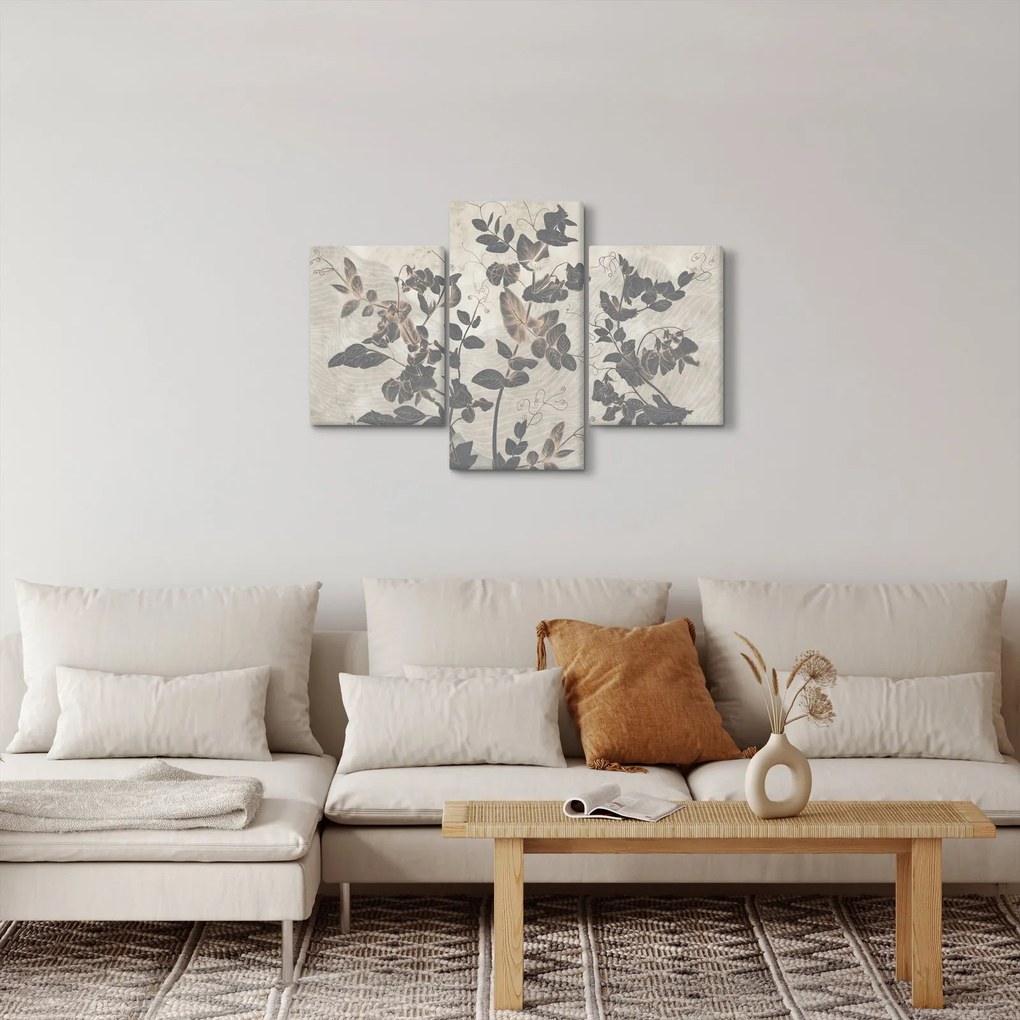 Tablou - Frunze texturate (90x60 cm)