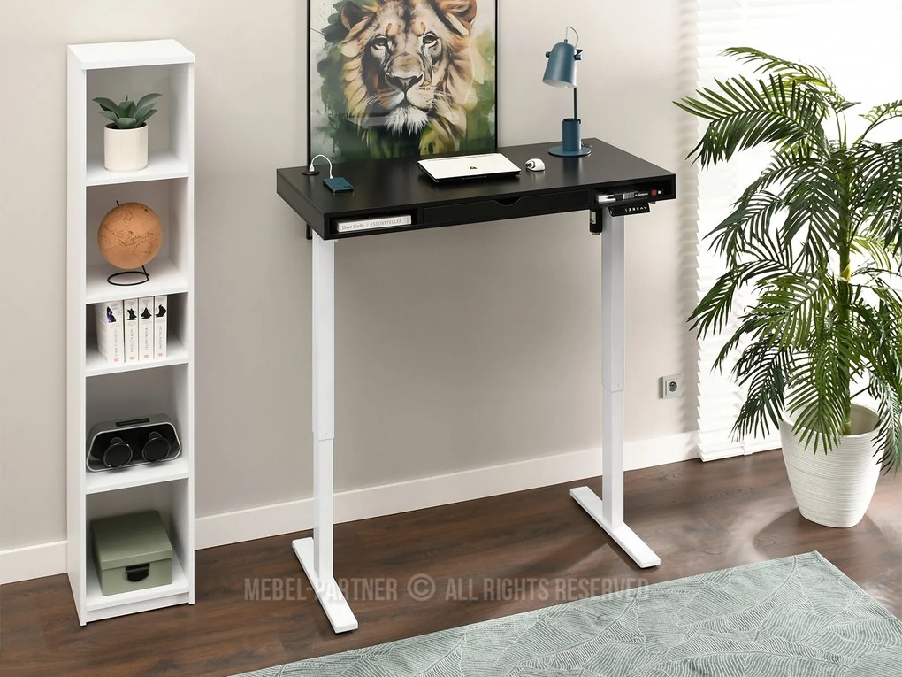 Masă PC Osto 120 (lemn negru + negru). Promo -9%. 1109827