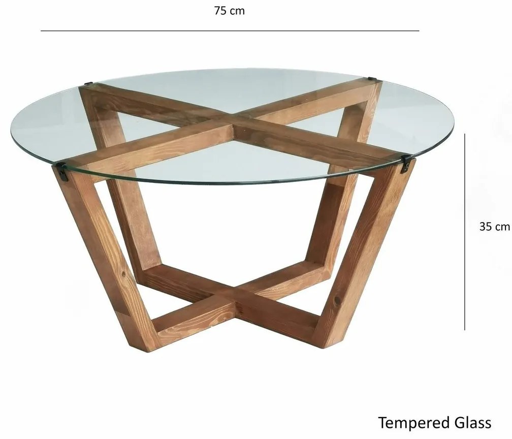 Măsuță de cafea Lotus Wooden