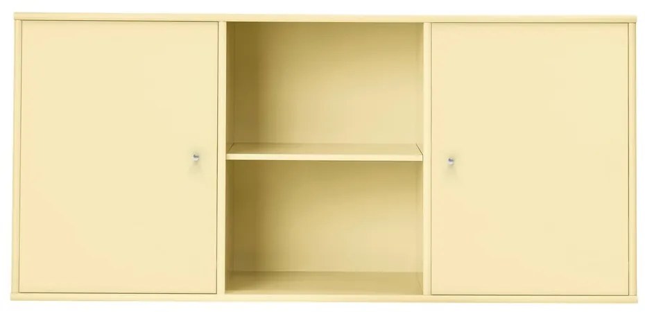 Comodă galben-deschis joasă suspendată 133x61 cm Mistral – Hammel Furniture
