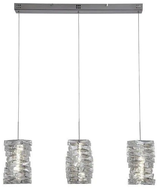 Lustra cu 3 pendule LED Modena