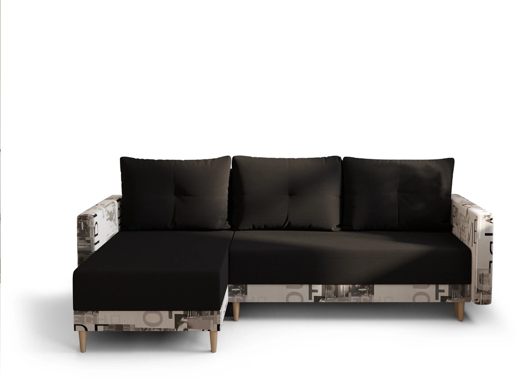 Colțar Glimmer L (bej + Negru) (S). 1057129