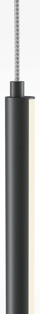 Pendul LED liniar stil minimalist Halo negru