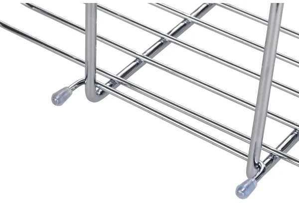 WENKO 23499100 - Poliță pentru duș MILO 25x36 cm inox/argintiu/transparent