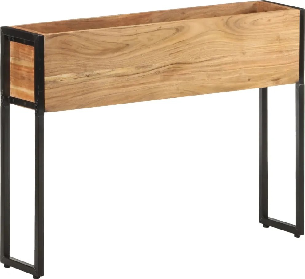 vidaXL Jardinieră, 90 x 20 x 68 cm, lemn masiv de acacia