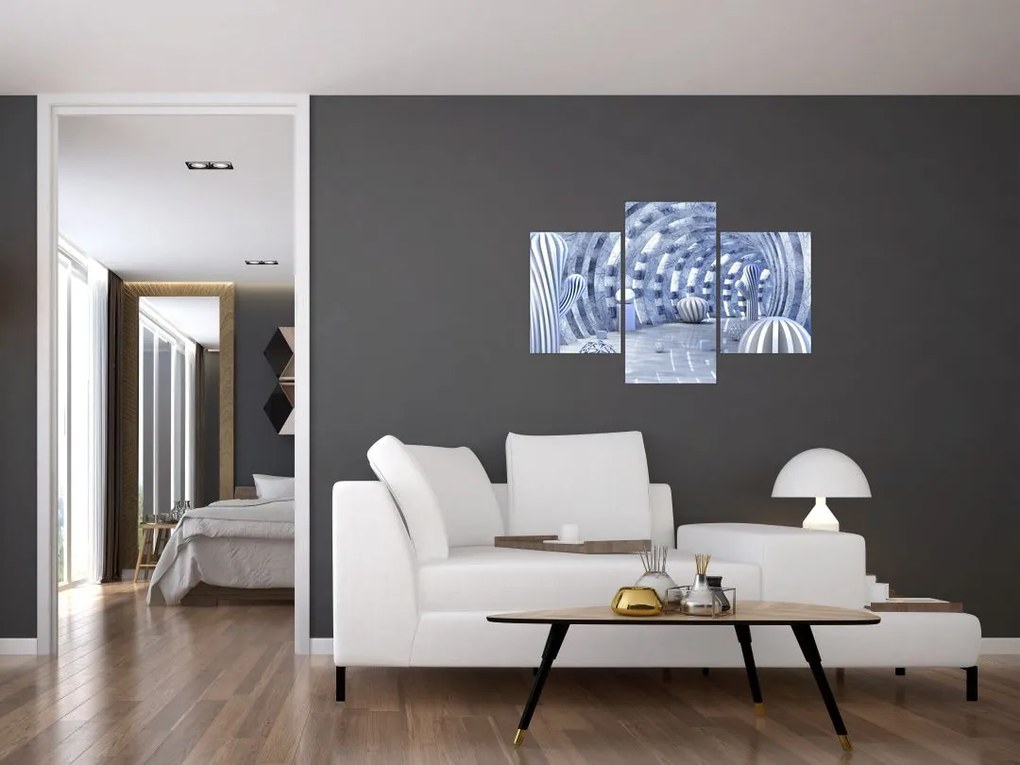 Tablou - 3D Abstract (90x60 cm)