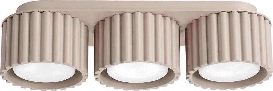 Sollux SL.2635 - Corp de iluminat tip spot AURA 3xGX53/10W/230V taupe