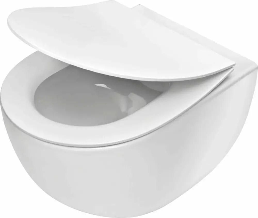Vas WC suspendat Deante Peonia Zero alb
