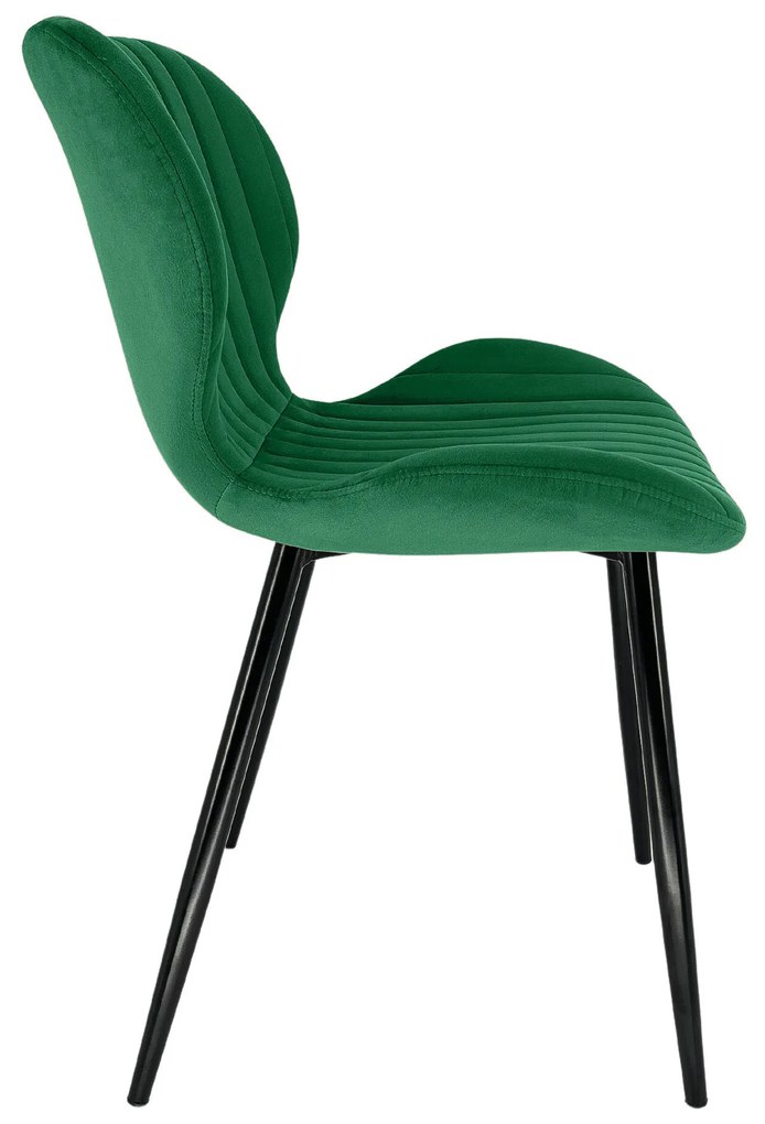 Set 4 buc. scaune sufragerie Xenofobos (verde). 1117273