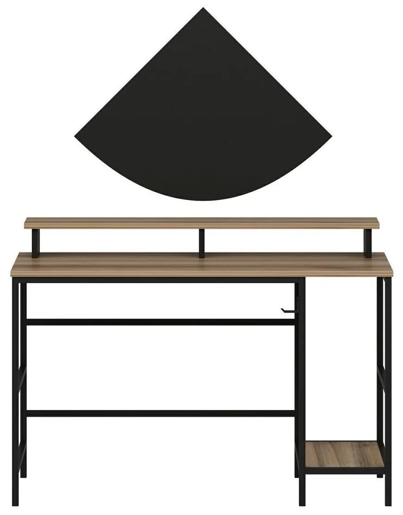Masă PC Grana L (Auriu + Negru). 1088567
