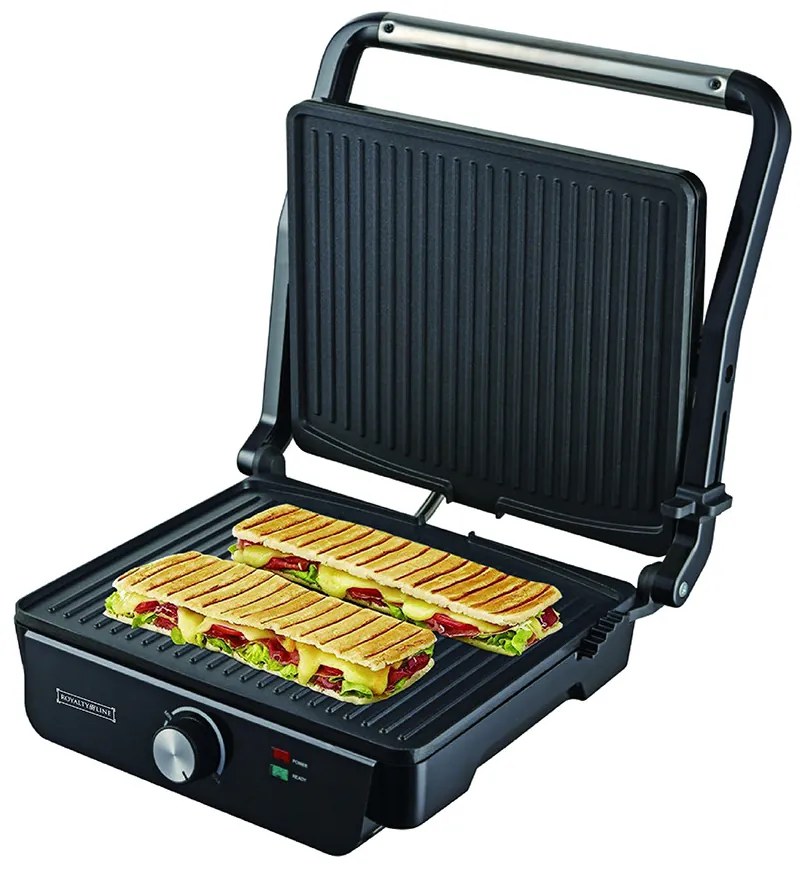 Panini maker, 2000W, Non-stick aluminium plate, Bilateral heating, Silver SL-107A-2