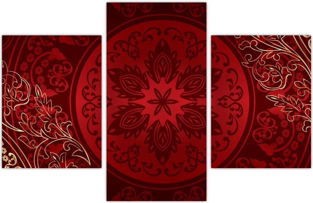 Tablou - Mandale aurii (90x60 cm)