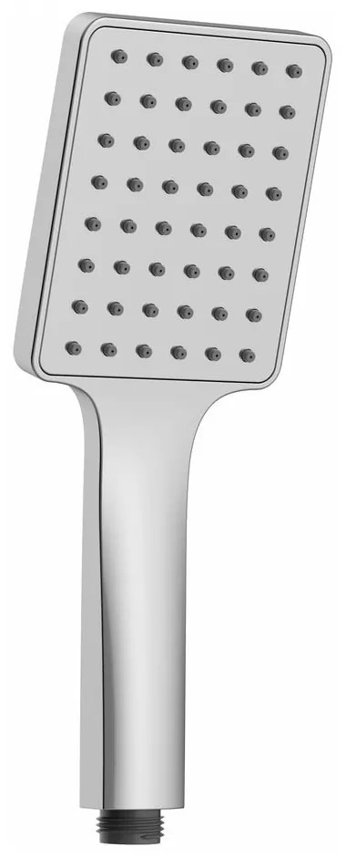 Cap de duș argintiu lucios din plastic – Sapho