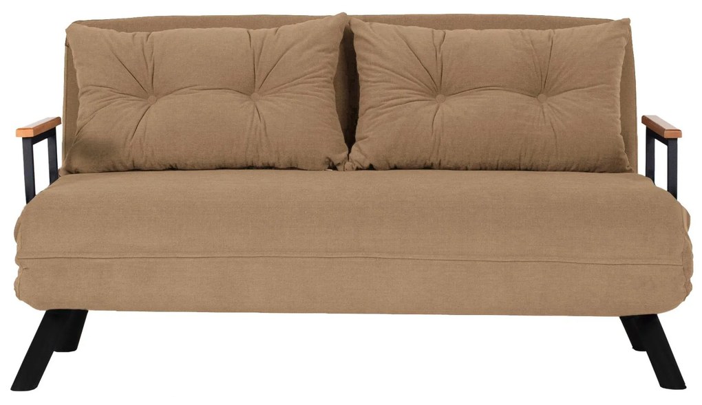 Canapea futon Sandy (maro deschis). 1101767