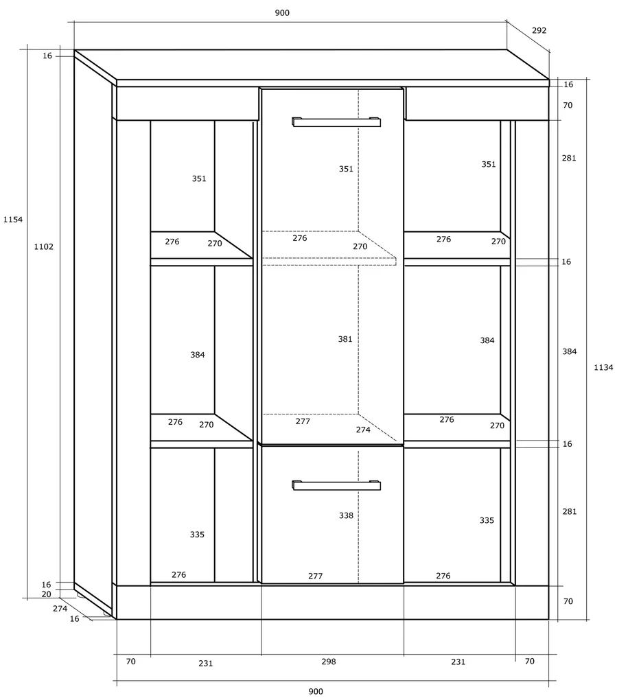 Zondo Mobilier living Verena 7. 746203 | BIANO
