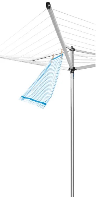 Uscator de rufe pentru exterior Brabantia Essential 1003460, 30 m, Baza pentru beton, Husa, Rezistent la coroziune, Inox