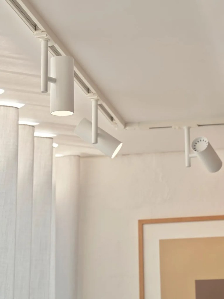Set, Sina 1 metru Nordlux Link cu 3 Spoturi directionabil Jerome alb